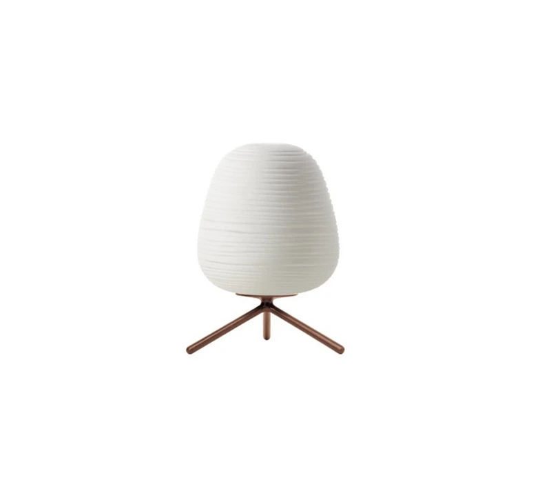 Nordic Contracted Screw Glass Table Lamp Contemporary Bedroom Creative Decorative Study Home Hotel Bedside Led E27 Desk Lamp (5)