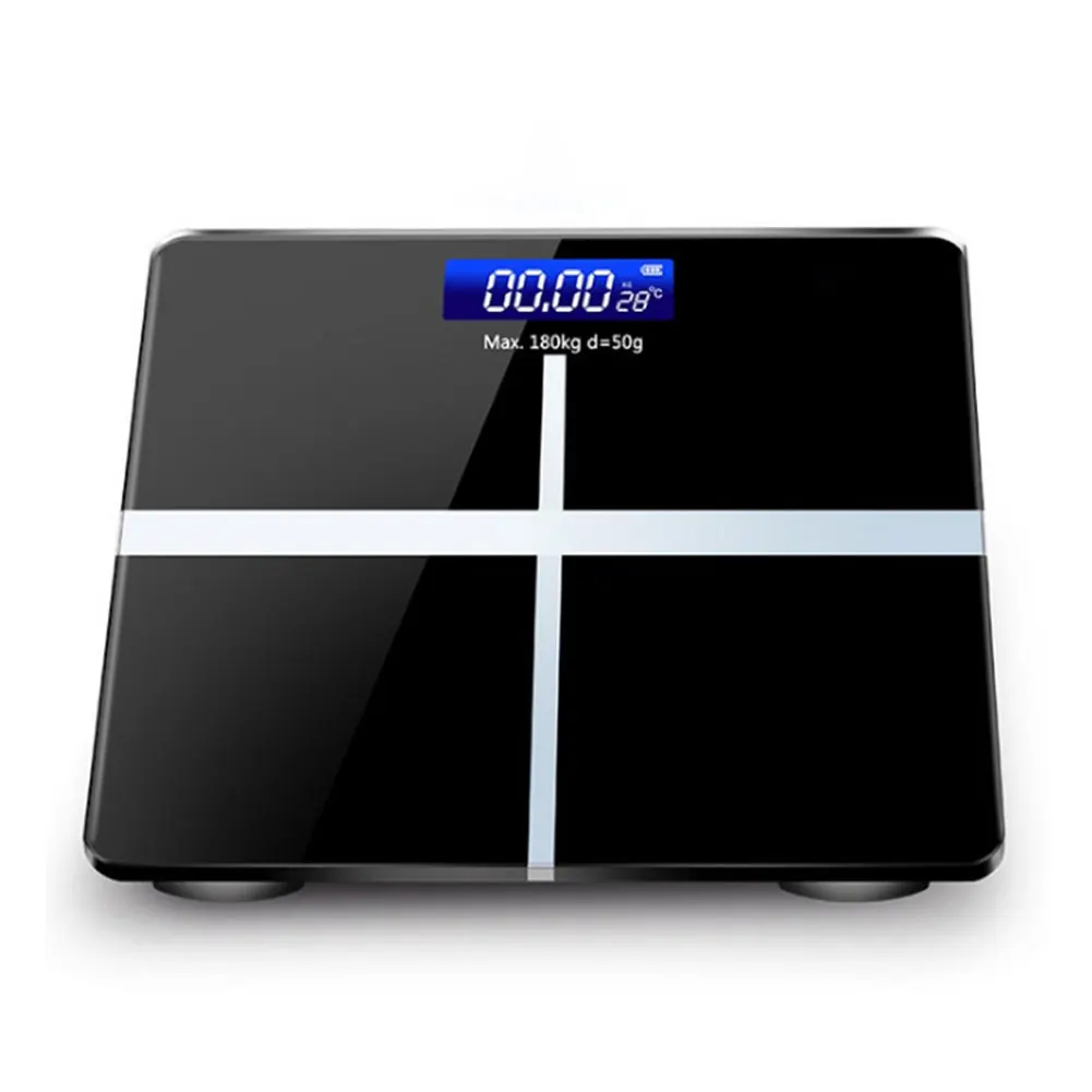 Body Fat Scale USB Charging LED Digital Display Measure Tool Healthy