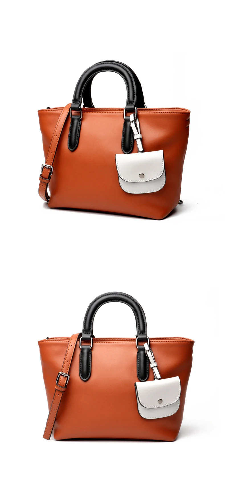Women genuine leather handbag 15