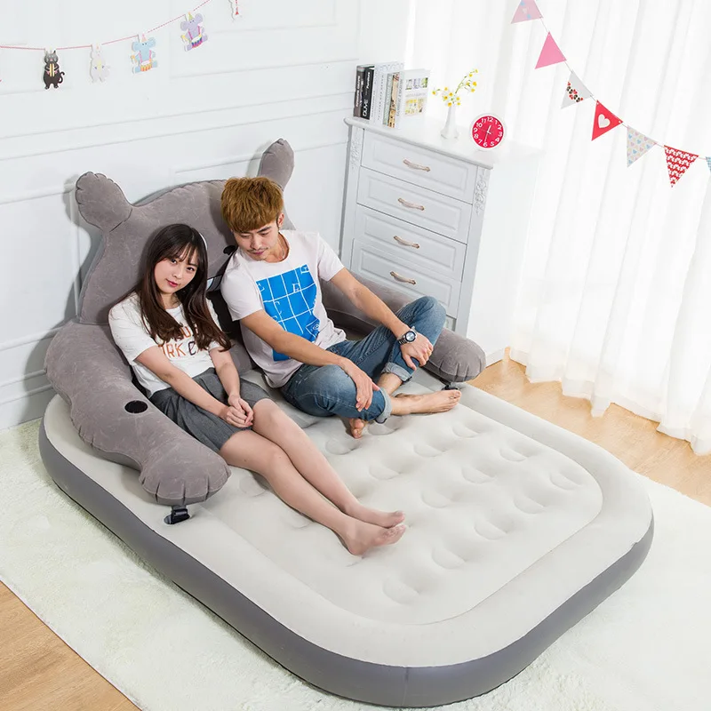 

ship by dhl Totoro inflatable bed Air cushion bed Household portable outdoor anti bedsore thickening