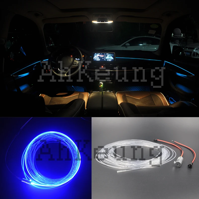 For Pontiac G6 G8 Metal Head High Fiber Optic Lights Interior For Pontiac G6 G8 Metal Head High Fiber Optic Lights Interior Ambient Light Cold Guide Belt