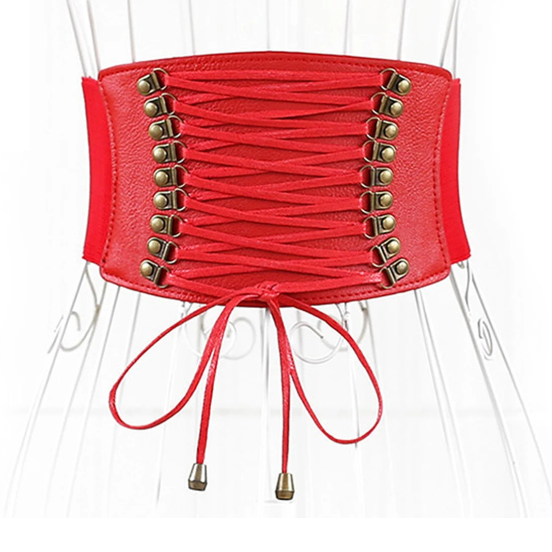 2018 New Designer Women Ladies slim Strap Buckle Cinch Belts Corset