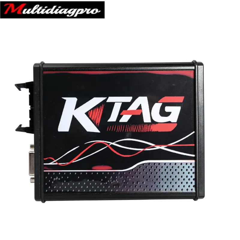 

EU Version Red PCB New 4LED KTAG 7.020 Firmware Latest V2.25 No Token Limited Multi-Language K TAG 7.020 Online Version No Token