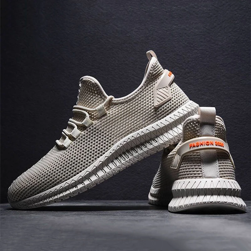 

Cheap Summer Men Tennis Shoes Sports Shoes Ultra Light Outdoor Fitness Breathable Training Comfortable Male Tenis Sneakers
