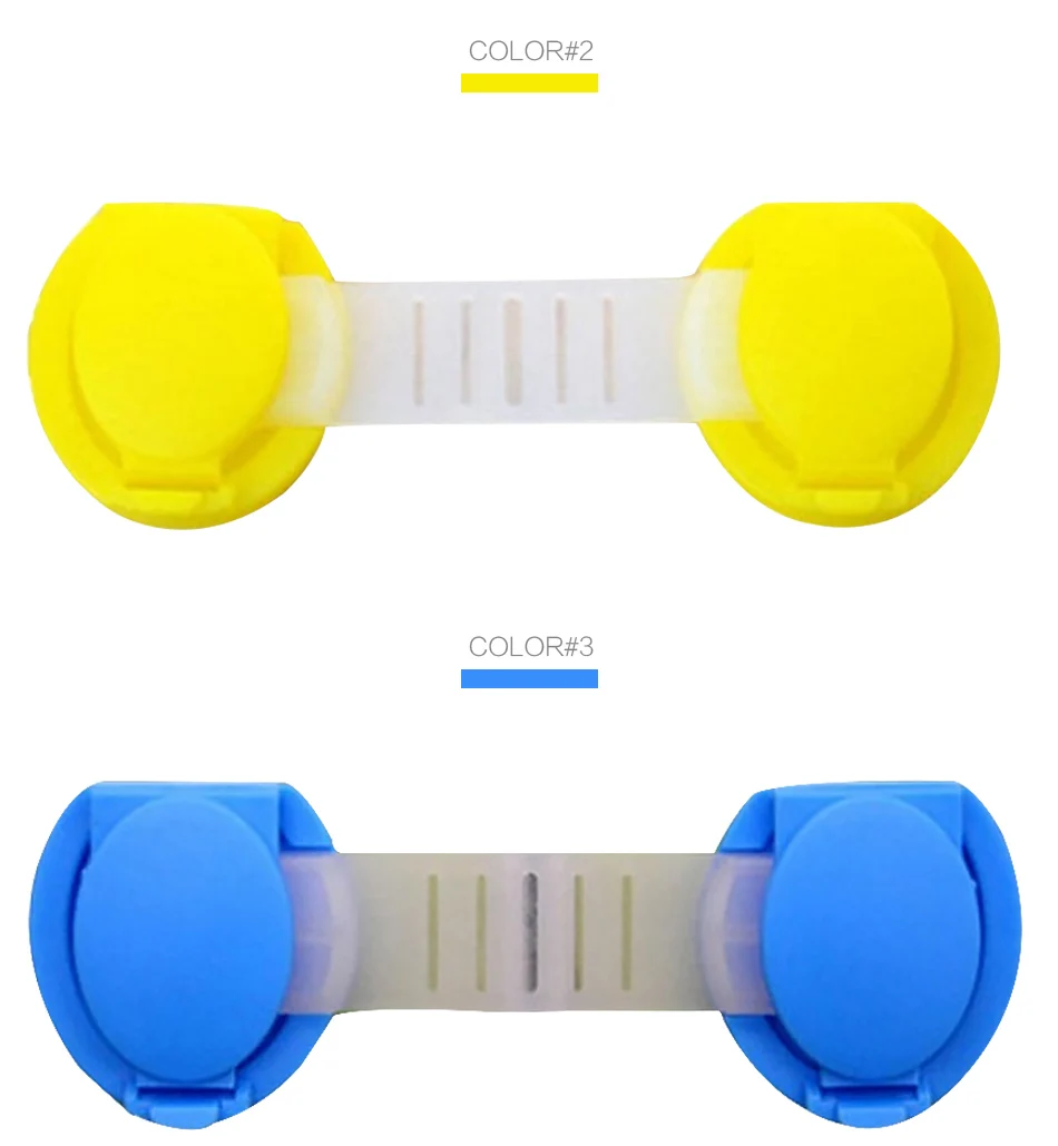 10 шт./лот, защита от детей, замок для безопасности детей, замок для безопасности детей, пластиковый замок для детей
