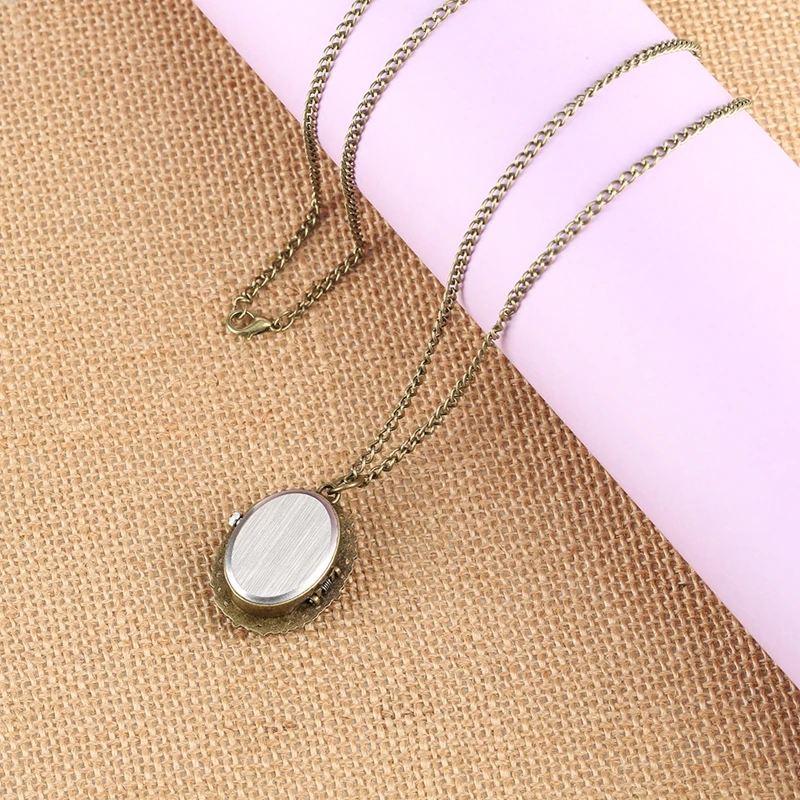 Unique Virgin Mary Necklace Quartz Pocket Watch Mother Mary Catholic Religious Pendant Gifts Necklace Women as Collectibles 2019 2019 2020 2021 (17)