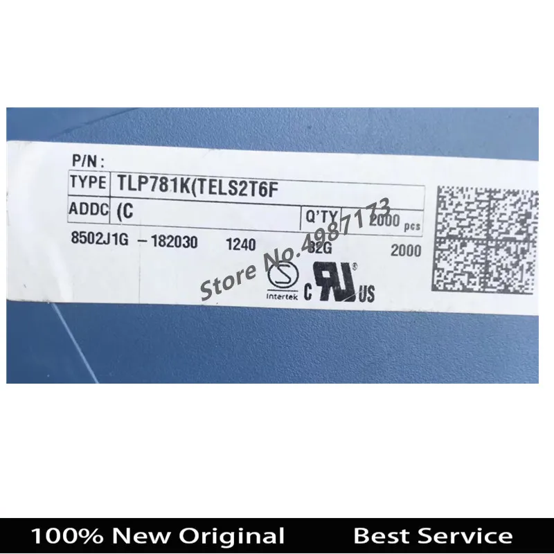 

New Arrival Original 100% 10 pcs/lot TLP781K(TELS2T6F In Stock