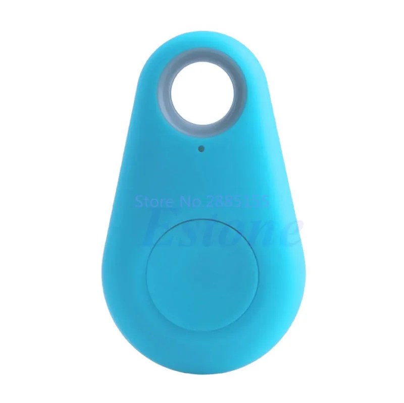 Мини Смарт Bluetooth Tracer gps трекер локатор тег сигнализация для кошелька ключ собака сумки чемодан автомобильный трекер 5 цветов C45 - Цвет: Синий