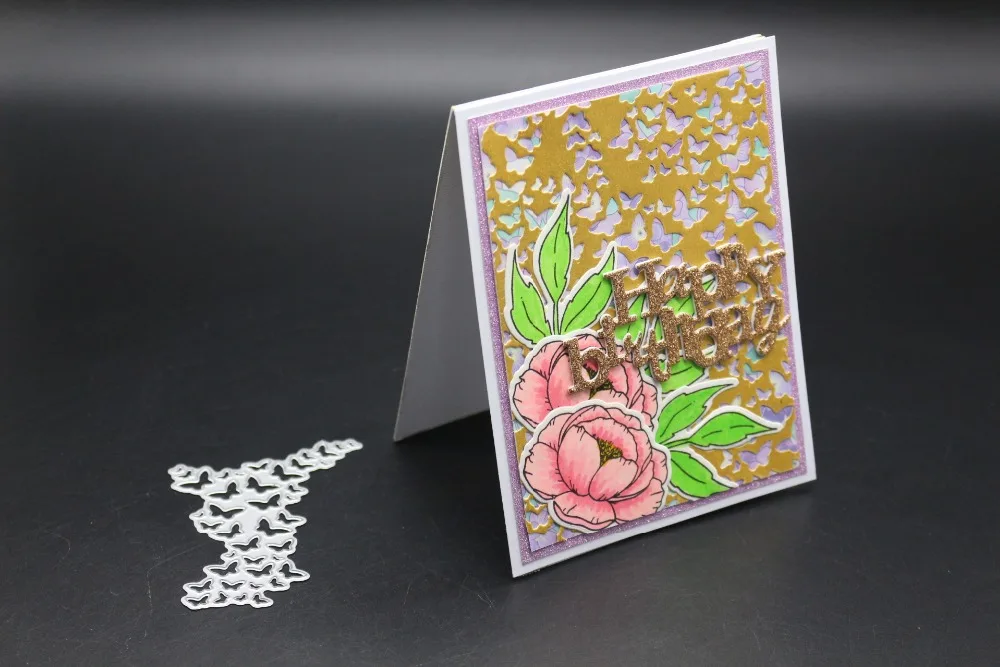 

3D butterfly shapes Metal Cutting Dies Stencils for DIY Scrapbooking Stamp/photo album Decorative Embossing DIY Paper Cards new