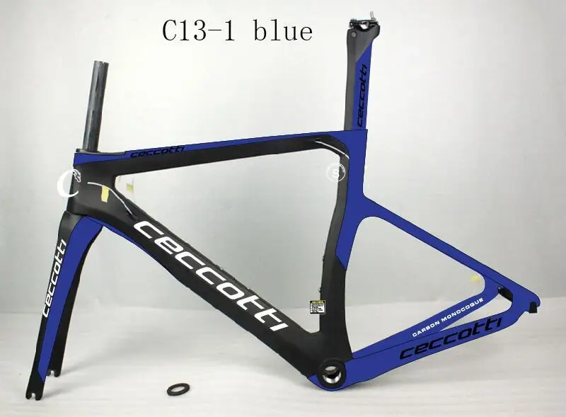 

Factory price carbon bike frame CECCOTTI Brand T1000 Chinese carbon frames with 2 kinds of headset cover