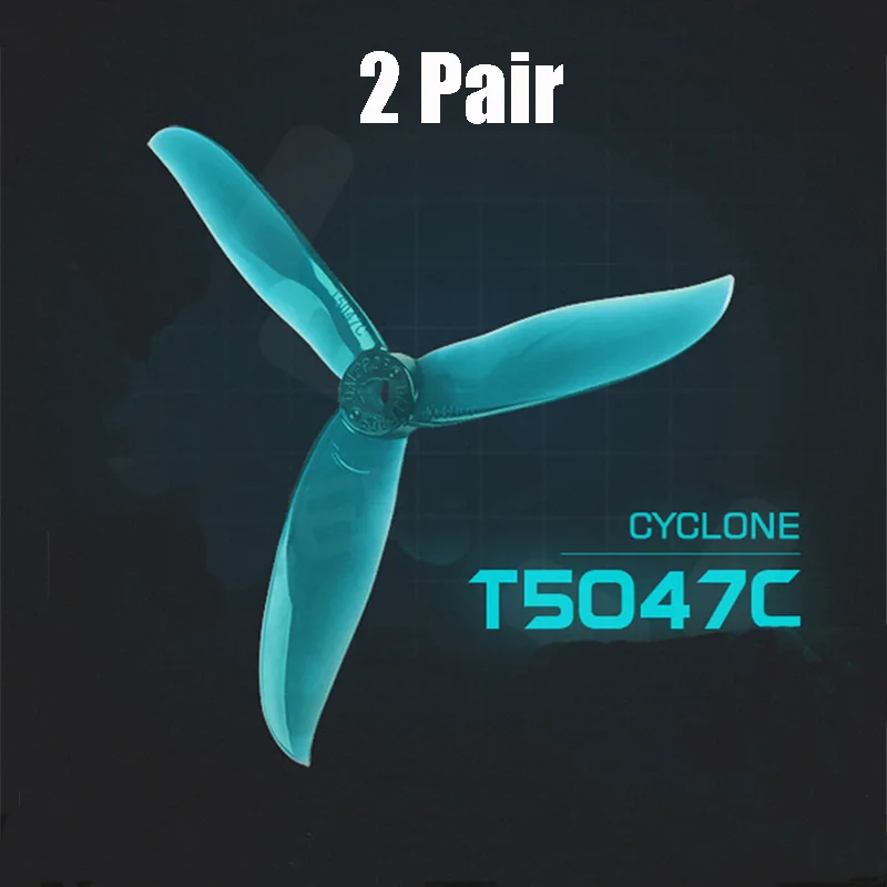 

2 Pair DALPROP T5047C 5047 5-inch Three-Blade high-end Dynamic Balance Propeller POPO Structure for RC Drone FPV Quadcopter Mult