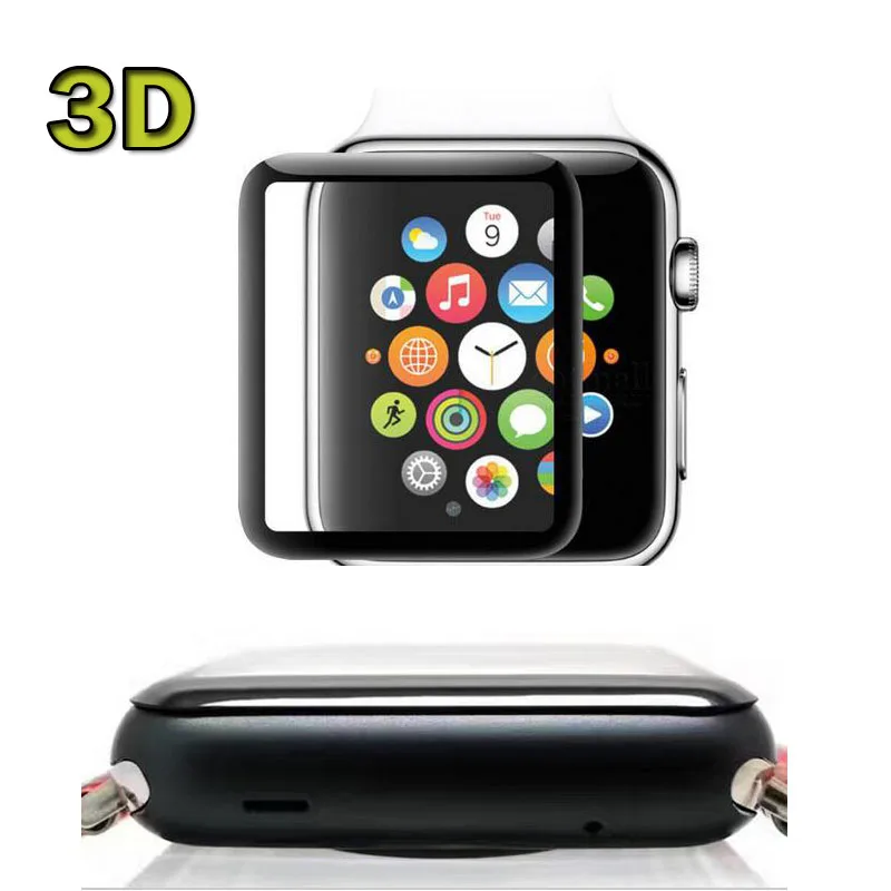 3D изогнутая защитная пленка из закаленного стекла iwatch Apple Watch Series 1/2/3 38 мм 42