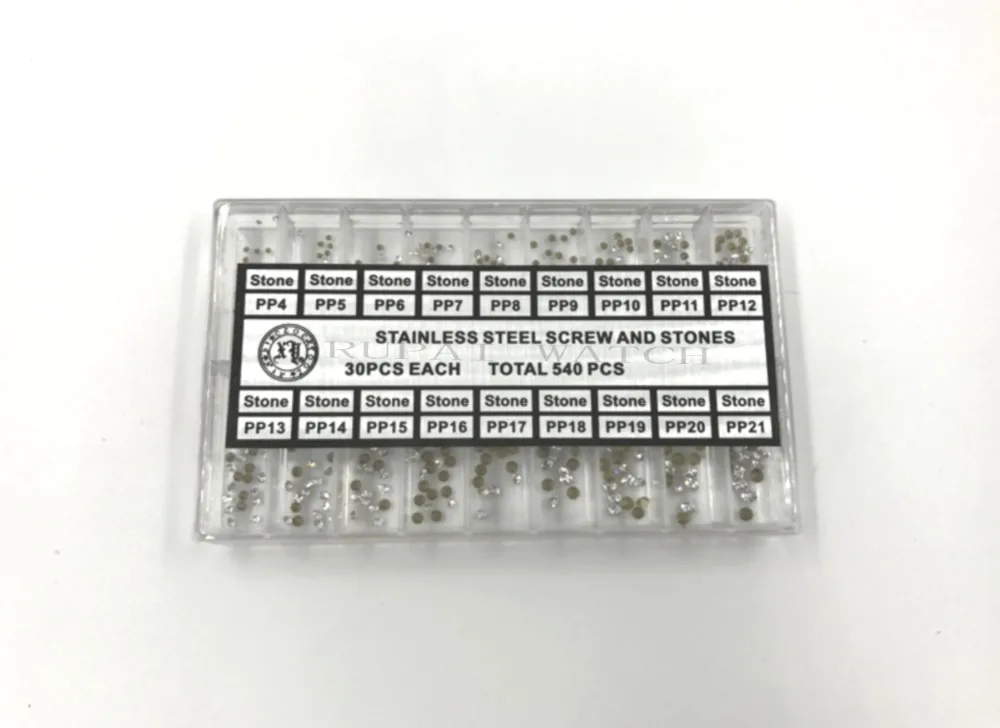 Crystal Watch Parts Rhinestone Diamond Watch Screws Stones Repair Watch
