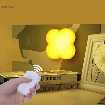 

Smart charging remote control lamp energy-saving led small night light battery baby feeding lamp CD50 W02
