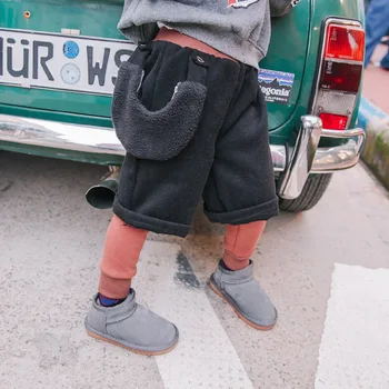

Children's fake two pants 2018 new winter boys sports pants children's casual pants boys' tide pants