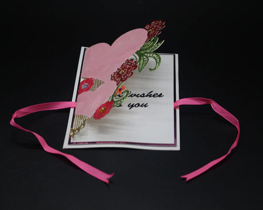 

AZSG Love Symbols Cutting Dies for DIY Scrapbooking dies Decorative Embossing Stencil DIY Decorative Card die cutter