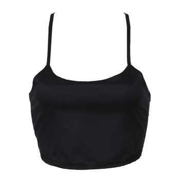 

Thefound New Fashion Sexy Women Off Shoulder Bralet Strappy Tank Vest Sleeveless Shirt Summer Casual Blouse Crop Tops