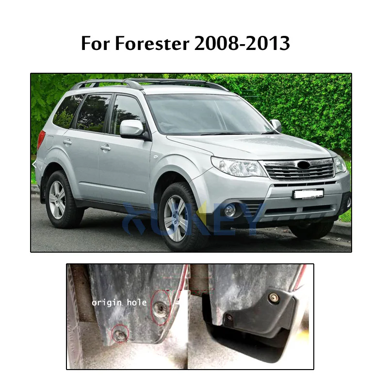 Для Subaru Forester SH 2008 2009 2010 2011 2012 2013 4 шт. автомобиль брызговики спереди и сзади арок Брызговики