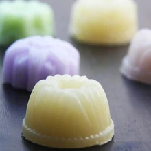 4 шт./лот натуральные активные фермент кристалл ванна и душ мыло ручной работы Желе Дизайн для лица Бамбук мыло исчезают ареолы sabonete