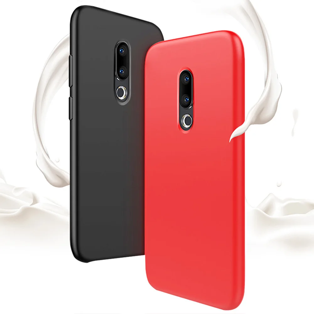 Чехол GKK для Meizu 16s чехол из жидкого силикона мягкий ТПУ приятный на ощупь детский