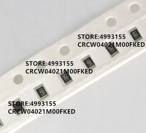 100% новый и оригинальный CRCW04021M00FKED|Запасные части| |