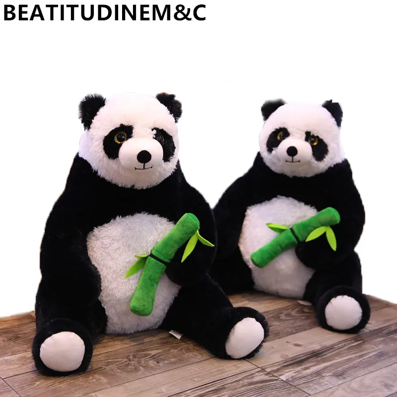 

1PC 50cm Bamboo Panda Plush Toys Children's Toys Rare Animals Filled Toys Children's Room Decoration Home Decor Gifts