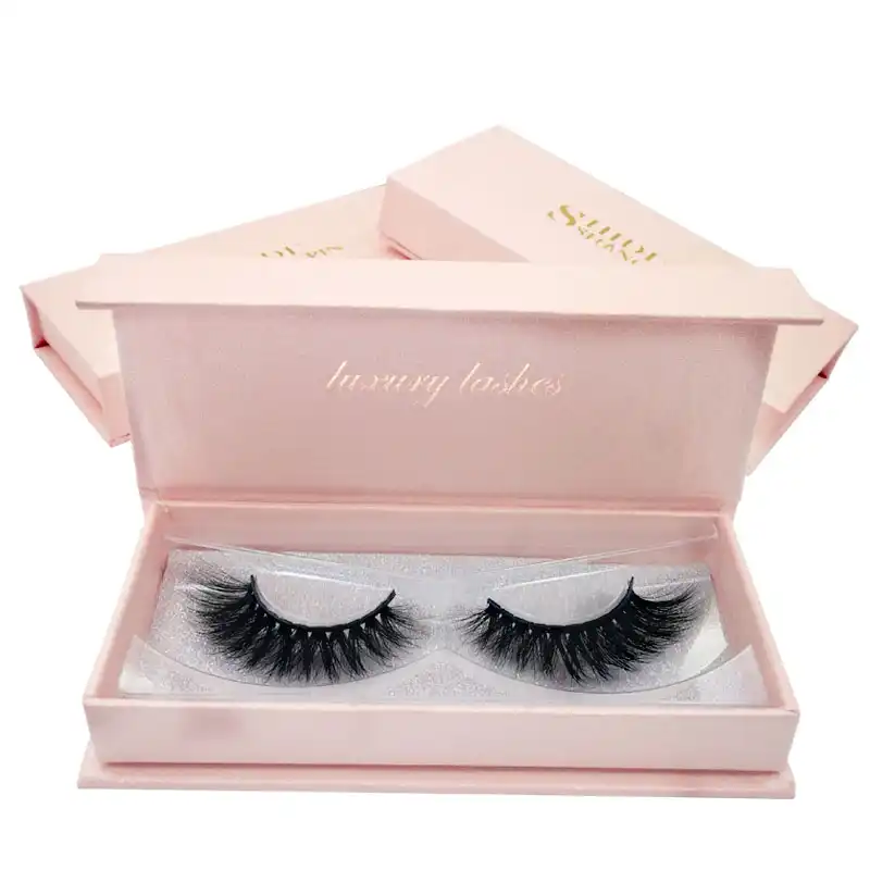 20pcs wholesale butterfly square false eyelash packaging box fake 3d