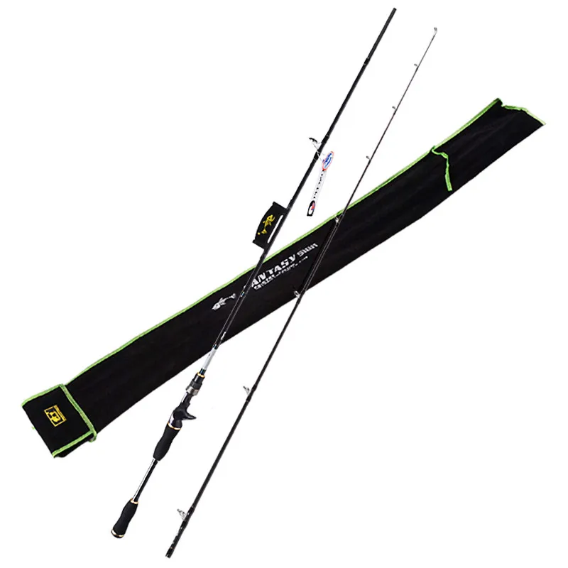 Varas de Pesca Vara de Pesca Canne a Peche 2.4m de Carbono Baitcsting - ml mh Pólo 2019 1.8m 2.1m m 14 Varas de pescar