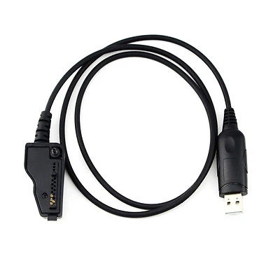 SUNDELY USB Programming Clone Cable Cord Lead for Kenwood Radio Walkie Talkie TK-280 TK-380 TK-480 TK-481 Software KPG-49D 