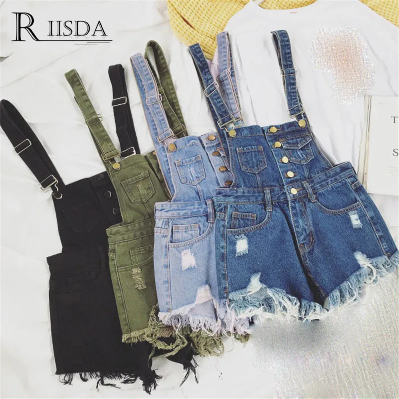 in the style denim playsuit