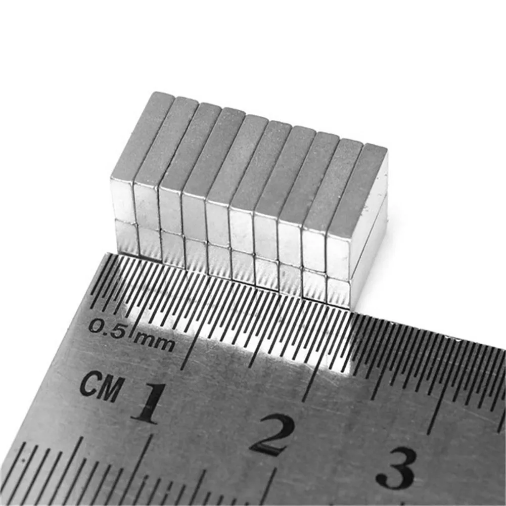 10x5x2 мм 20 шт N52 супер сильные кубические блоки Редкоземельные неодимовые магниты