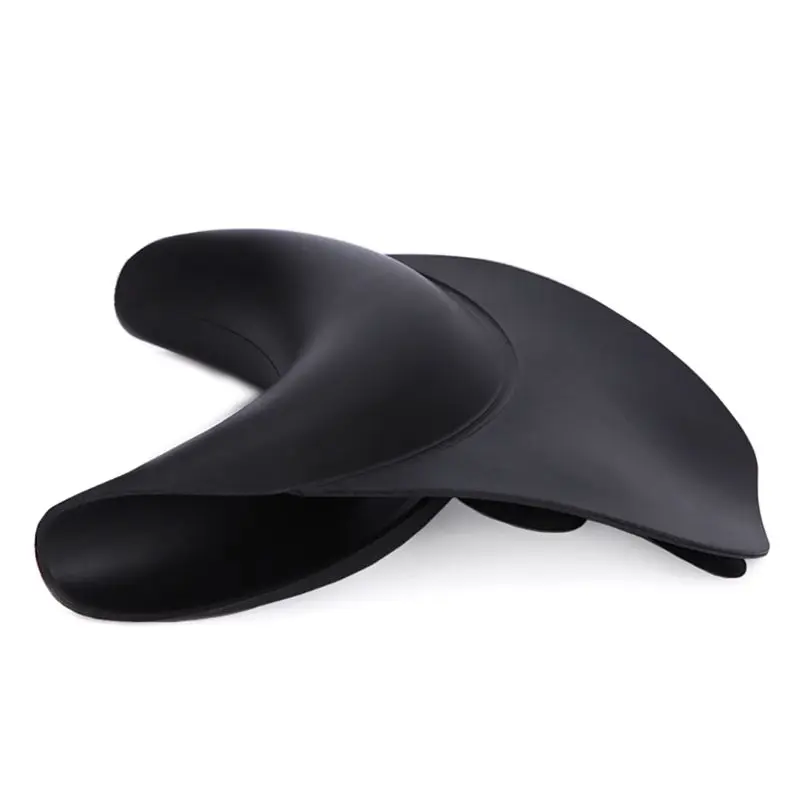 1Pcs Black Silicone Shampoo Head Pillow Neck Rest With Suction Cup Hair Wash Sink Basin Hairdresser Accessories U90F