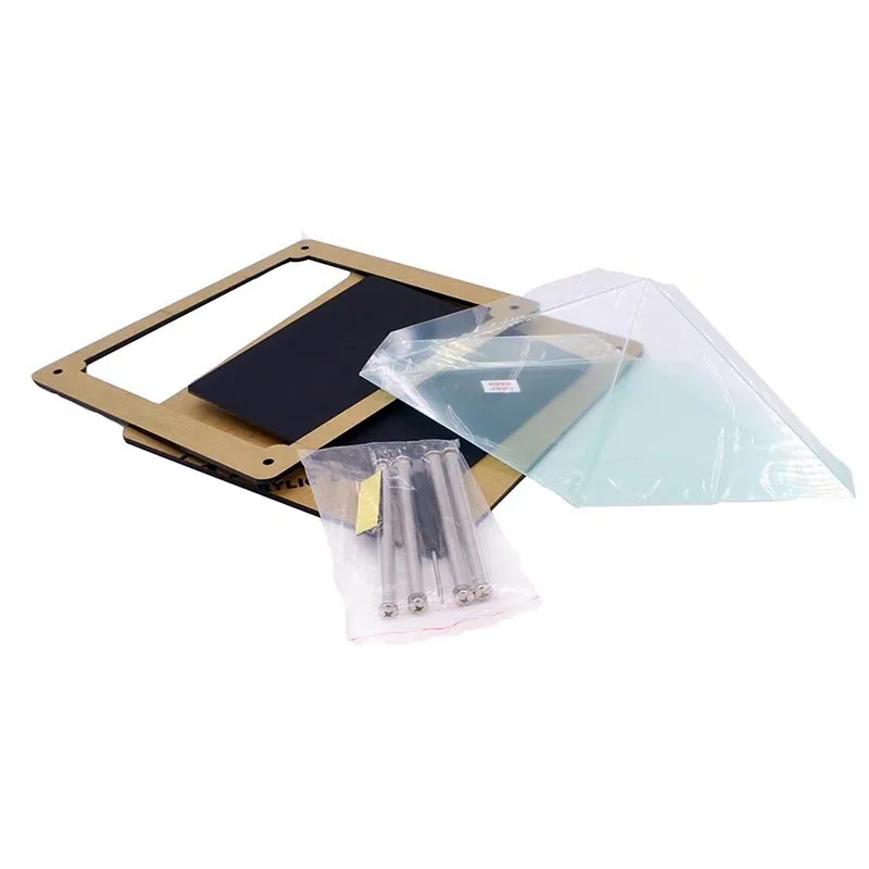 Hologram pyramid Holographic Tablet PC 3D Holographic Projection Pyramid DIY for Max 12 inches Tablet ipad Hatsune MV Projector  (4)