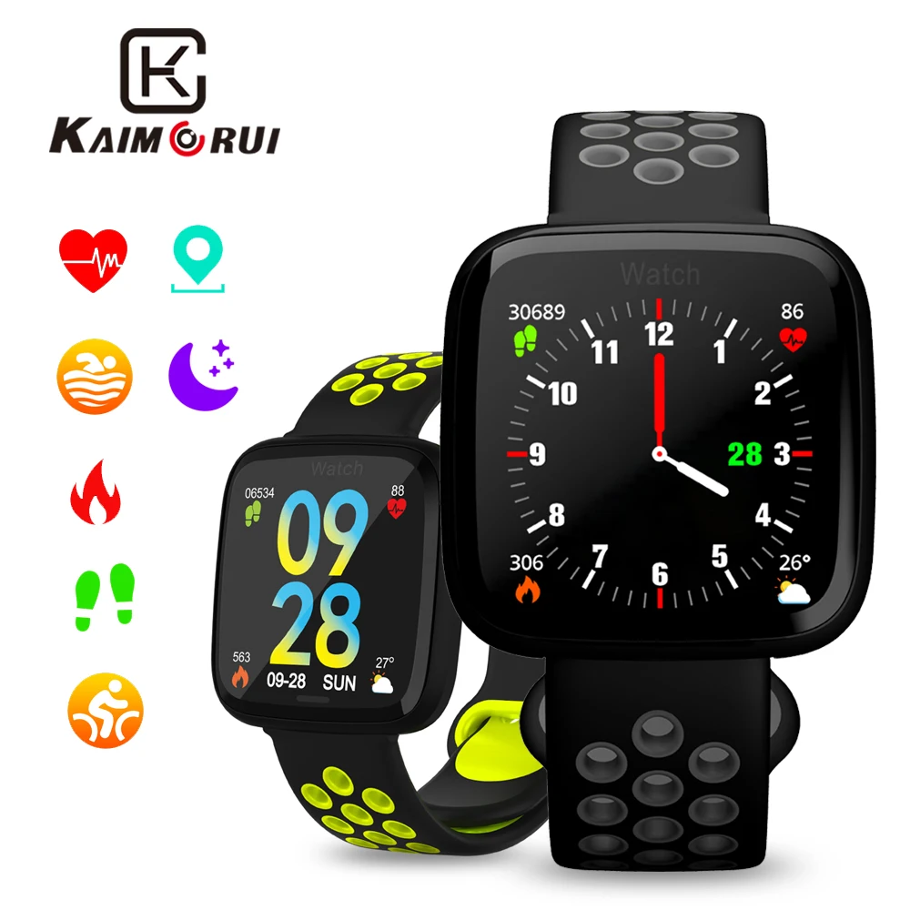 

Smart Watch Women F15 Blood Pressure Heart Rate Monitor Pedometer Cycling Mode Fitness Bracelet Band IP67 for IOS Android Phone