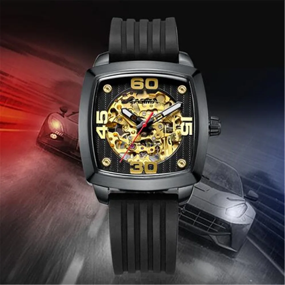 Часы Reloj Hombre CASIMA мужские роскошные брендовые новый дизайн Мужские автоматические