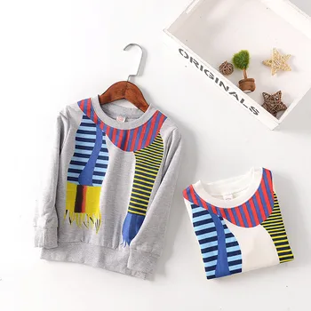 

New Autumn Winter Baby Boys Girls T Shirt Clothes Kids Cotton Sweatshirt Boys Girls Tops Tees Children Brand Outwear