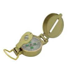 Hot Portable Compass Camping Survival Hiking Lens Compass Outdoor Travel Tools Camping Accessories with Magnifier hiking camping north pointer compass