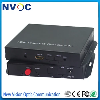 

Compressed HDMI Optical Media Converter/Extender over Fiber Optic Cable with IR,Single Mode,Simplex,FC,20KM,Euro Power Adaptor