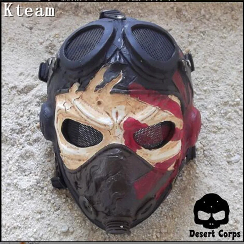 

Camouflage Hunting Accessories Masks Phantom Military Tactical Outdoor Wargame CS Paintball Airsoft Skull Party Mask Full Face