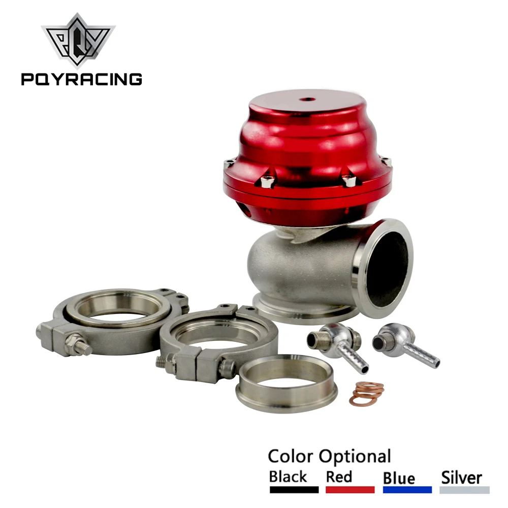 

V44 MVR 44mm V Band External Wastegate Kit 24PSI Turbo Wastegate with V Band Flange and Logo PQY5833