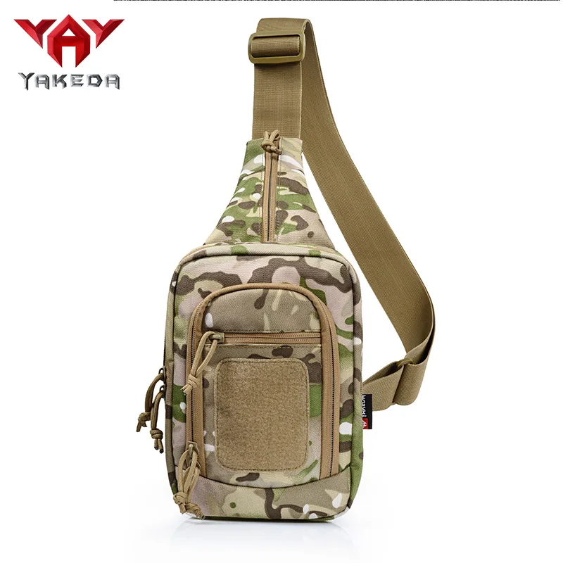 YAKEDA нейлоновая тактическая сумка-слинг, сумка через плечо для пистолета, дизайн рюкзака для пистолета, quickly-KF-083 - Цвет: CP