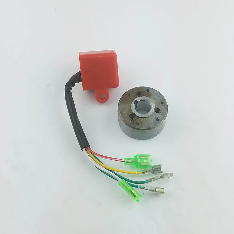 Новый гоночный статор Magneto внутренний ротор комплект CDI красный для 110 125 140cc Lifan YX