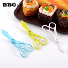 1 шт. деликатные цветочные ножницы для торта пластиковое украшение подъемник помадка Sugarcraft крем ножницы для переноски ногтей Аксессуары для выпечки