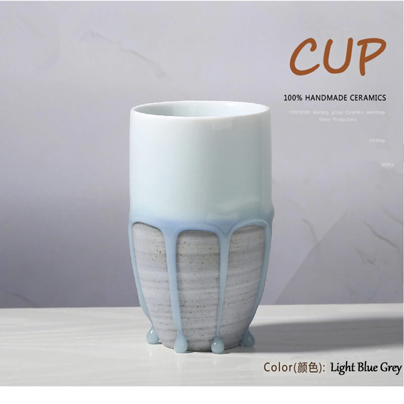 

Creative Mark Cup JDZ Handmade Glaze Simple Ceramic Drinking Milk Coffee Cup