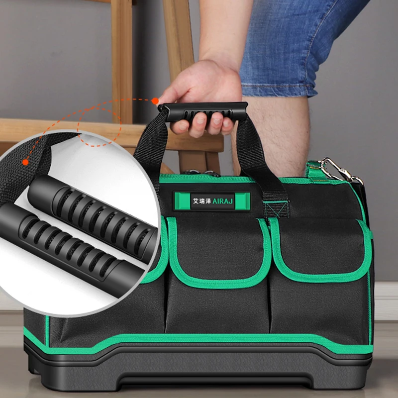 2018 New Tool Bag Oxford Cloth Waterproof Tool Bag Electrician Portable Multi Function Work Bag Utility Bag Tool Organizer