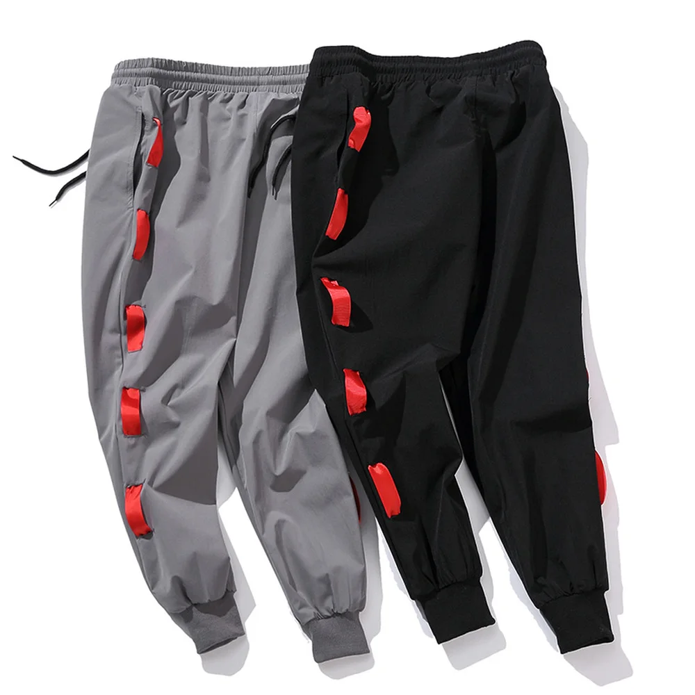 2019 Autumn Man Casual Joggers Sweatpants Trousers for Men Tactical Gyms-clothing Male Spring Long Sweats Workout Harlan Pants