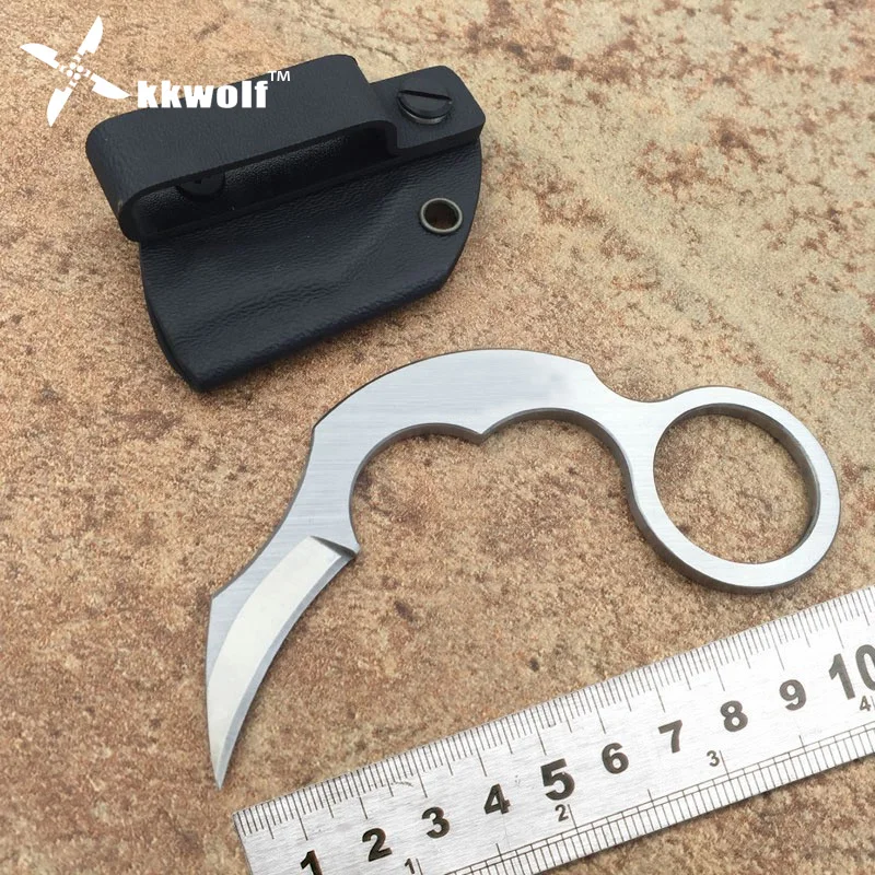 Дешево Высокое качество D2 стали керамбитовый нож очень sharp кемпинг выживания тактический карманные ножи мини нож для шеи открытый спасения EDC инст...