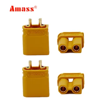 

10 Pairs XT30U (XT30 Upgrade) Battery Connector for RC Lipo Battery Motor (10 Male Connectors + 10 Female Connectors) 20%off