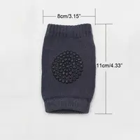 2019 Baby Accessories Baby Infants Safety Elbow Crawling Knee Breathable Warmer Protector Silica Gel Dots Anti-Slip Knee Pads 2