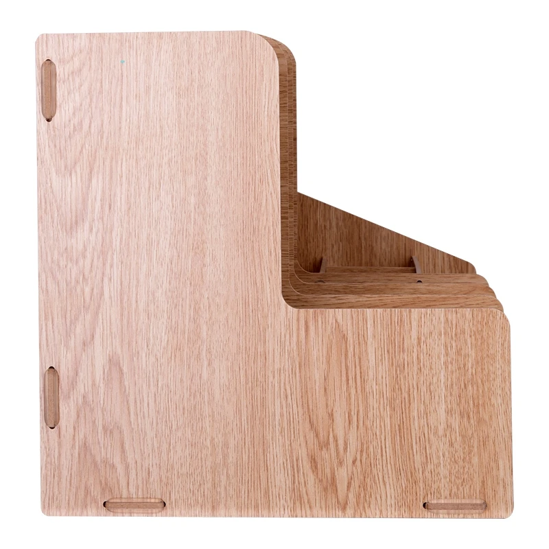 Балык DIY деревянный документ лоток стол дерево органайзер для папок с держатели для ручек Офис школа деревянный органайзер для папок